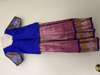 Picture of Pink and purple pattu langa 2-4Y