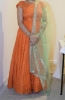 Picture of Orange long frock