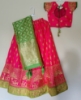 Picture of Organza lehanga and Raw silk lehanga combo 8Y