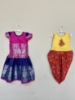 Picture of Pink/Blue lehenga set and Yellow/Red Patola Patiala set - Combo