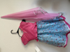 Picture of Blue and pink floral lehenga 4-5Y