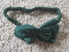 Picture of Green Frock with matching Bow ( 4 - 6 yrs )