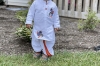 Picture of Kids paithani and Lenin Krishna dress combo 1-2Y