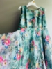 Picture of Girls pastel organza long frock with overcoat 4-6Y