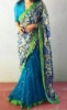 Picture of Designer  Silk Kalamkari saree