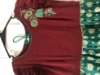 Picture of Rama green benaras pattu longfrock 8-10Y