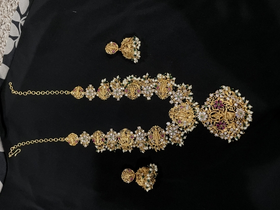 Picture of Dashavataram medium Length haram