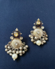 Picture of 92.5 silver coated brass ghungroo earrings