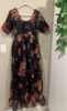 Picture of floral organza longfrock