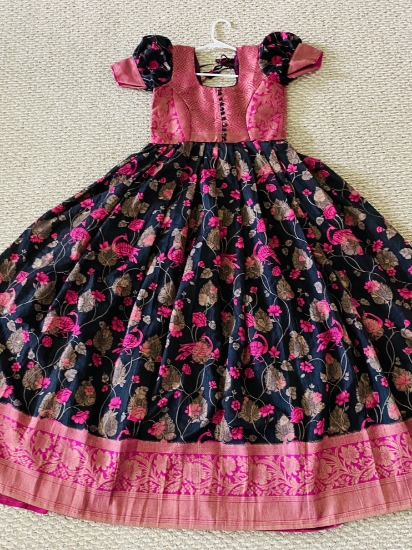 Picture of Long frock/ full length anarkali gown