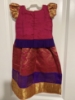 Picture of Pink and Purple combination pattu langa 6m-1yr