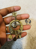 Picture of Brand new brass made Meenakari earrings combo