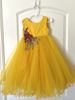 Picture of Sunshine Yellow fancy long dress 1-2Y