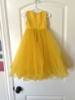 Picture of Sunshine Yellow fancy long dress 1-2Y