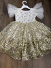 Picture of White sequin dress 1-2y
