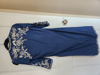 Picture of Brand new Party wear Silk Front Open Suit Set