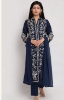 Picture of Brand new Party wear Silk Front Open Suit Set