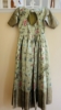 Picture of tussar floral Long Frock