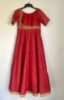 Picture of Red designer embroidered dress