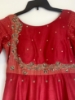 Picture of Red designer embroidered dress