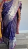 Picture of Silver zari saree