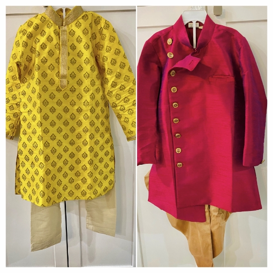 Picture of Beautiful party wear Kurtas for 6-8 yr old boys