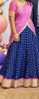 Picture of Blue and pink half saree