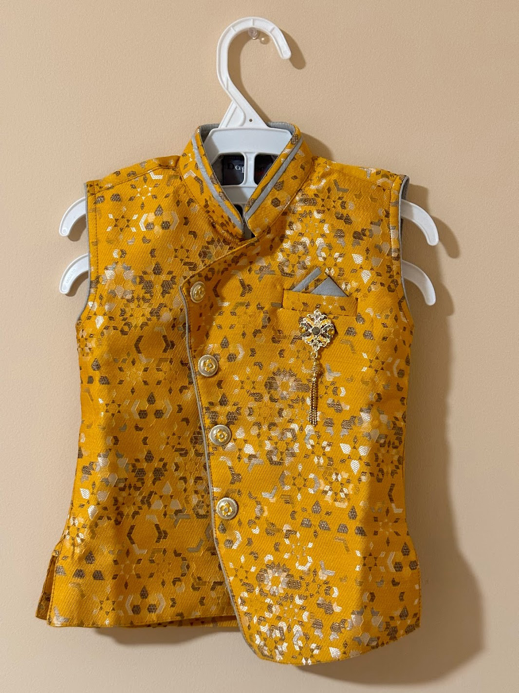 PunarviAuthentic|PreLoved|SustainableBaby Boys Ethnic Wear 6-12M