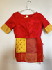 Picture of Munga silk saree with contrast blouse