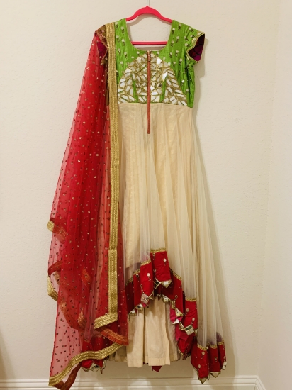 Picture of Designer High-low anarkali dress