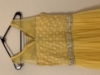 Picture of Yellow soft net long gown