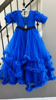 Picture of New layered full length kids party wear gown 6-8Y