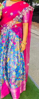 Picture of Kalamkari half saree