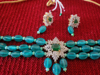 Picture of Sea green beads Choker