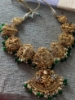 Picture of matte finish Dasavatharam  necklace