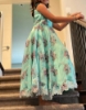 Picture of Floral organza big girls dress 7-10Y