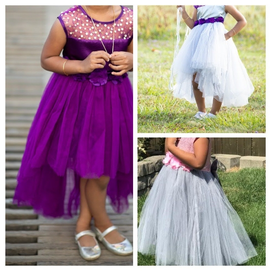 Picture of combo of 3 Dresses 4-5yrs