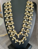 Picture of combo - short and long neckpiece with a pair of earrings