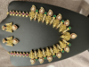 Picture of Lakshmi mango kempu neck set