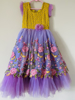 Picture of Lavender and yellow birthday dress 2-4Y