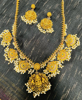 Picture of Lakshmi Devi antique haram with ear tops