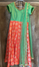 Picture of Red and Green long dress combo