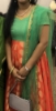 Picture of Red and Green long dress combo