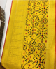 Picture of Moonga silk patola print weaving border