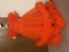 Picture of Orange two step full net frock 2-3Y