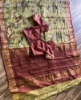 Picture of New soft tussarsilk saree kalamkari print