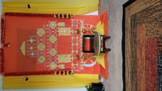Picture of Hand painted Ratham backdrop