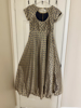 Picture of Grey netted long frock