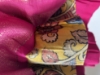 Picture of Pure Kalamkari Pattu Lehenga with big border & peplum blouse for Size 2-4Y