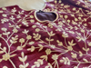 Picture of Maroon Raw Silk Blouse with kante